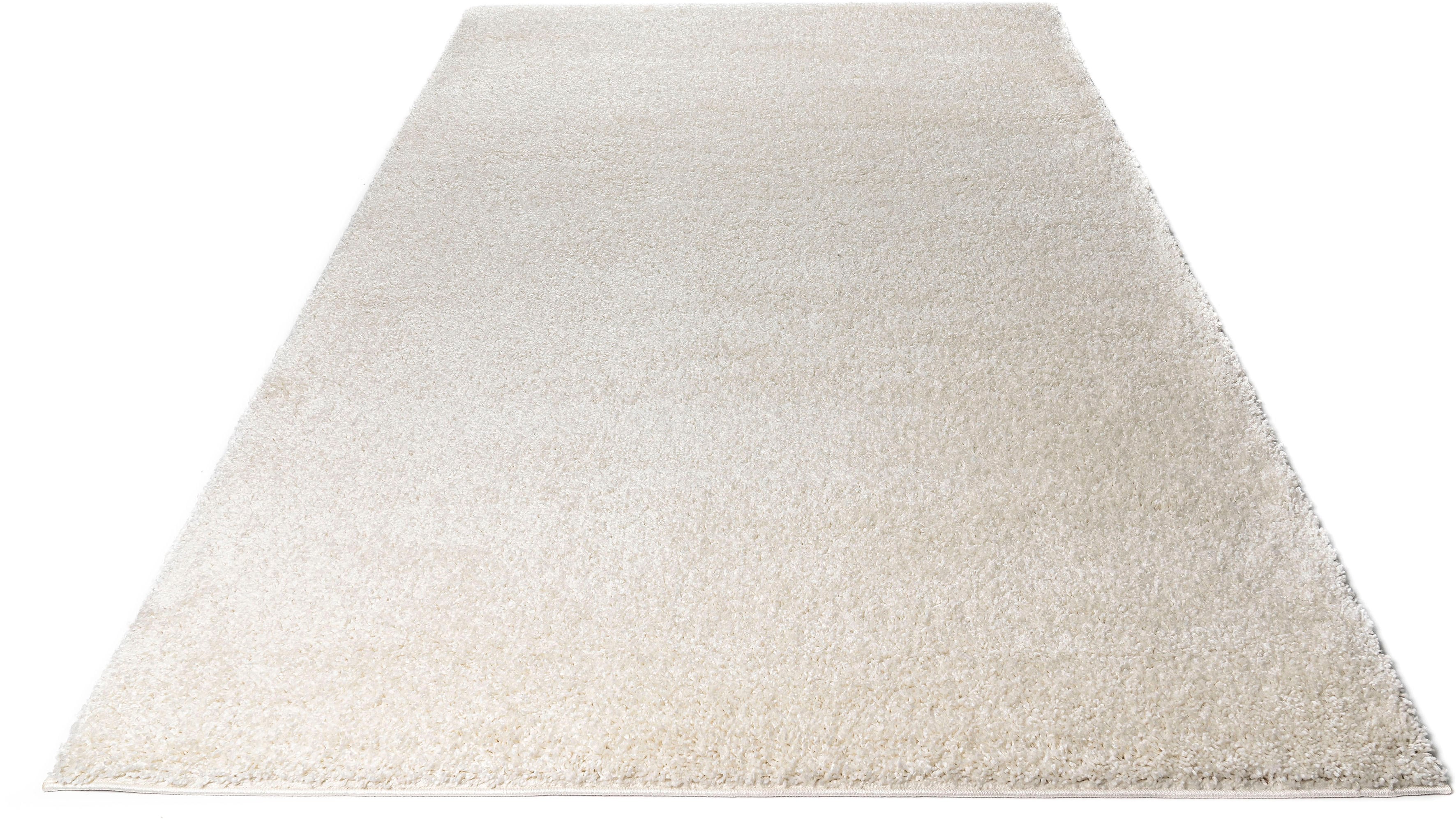 Bruno Banani Hochflor-Teppich »Shaggy Soft«, rechteckig, 30 mm Höhe, gewebt günstig online kaufen