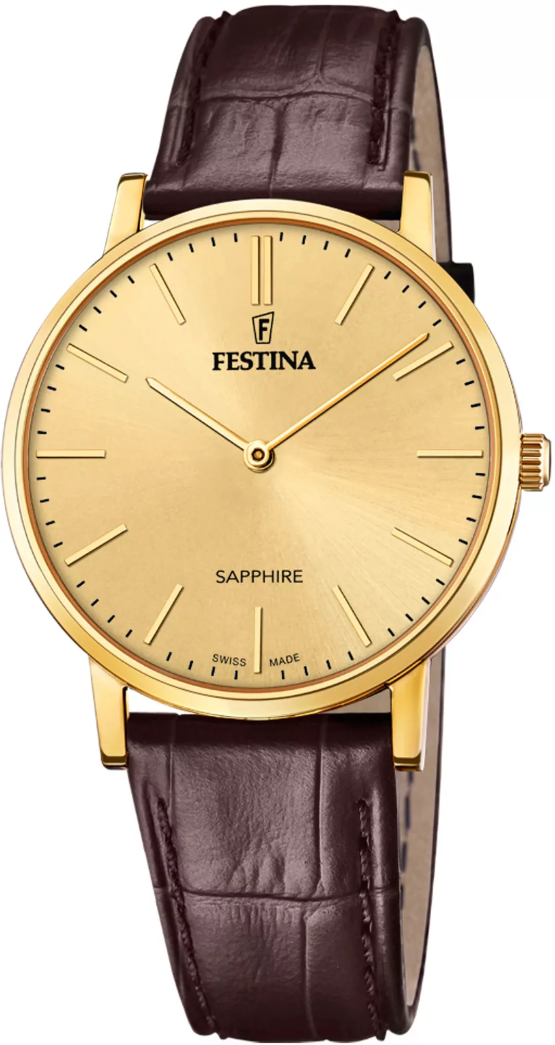 Festina Schweizer Uhr »Festina Swiss Made, F20016/2« günstig online kaufen