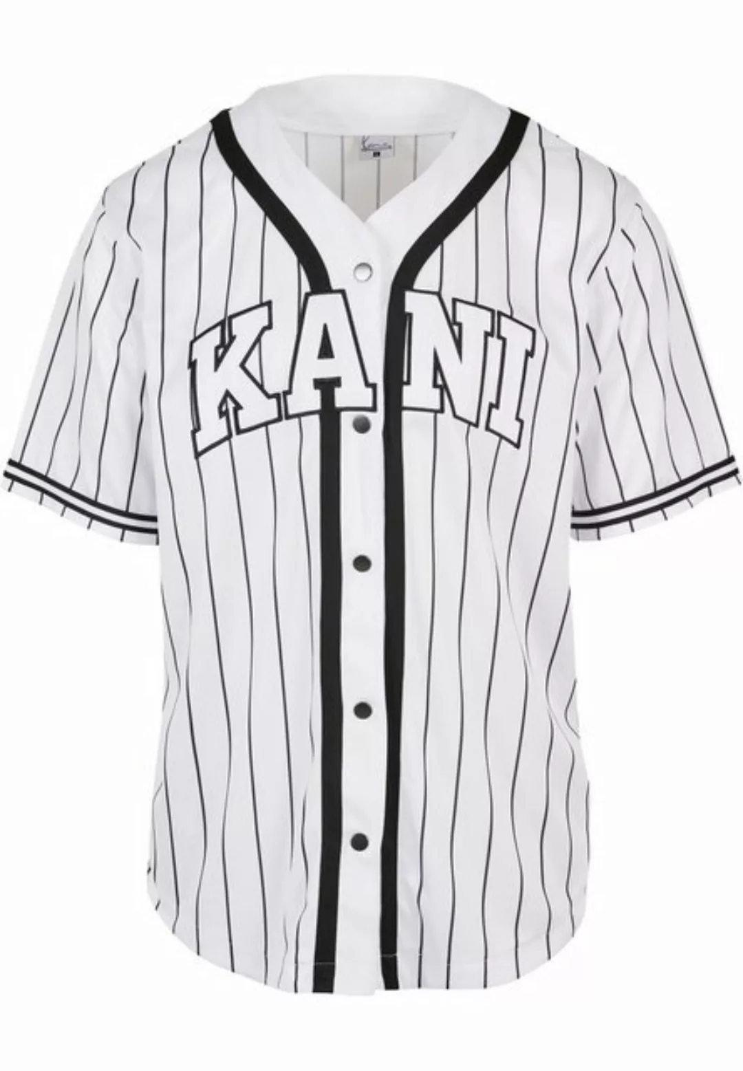 Karl Kani Langarmhemd Karl Kani Herren KM221-115-2 Serif Pinstripe Baseball günstig online kaufen