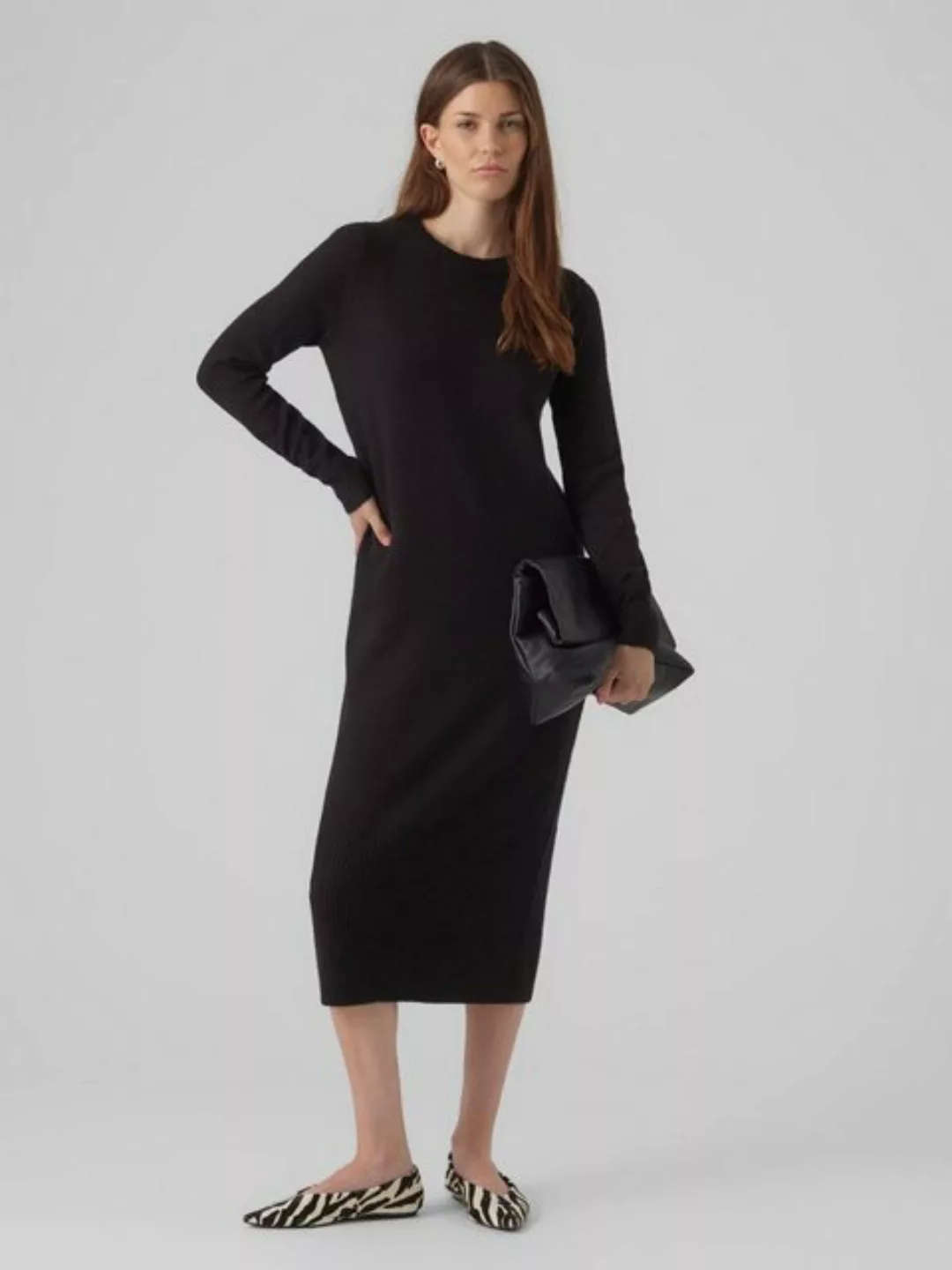 Vero Moda Strickkleid Plaza (1-tlg) Plain/ohne Details günstig online kaufen