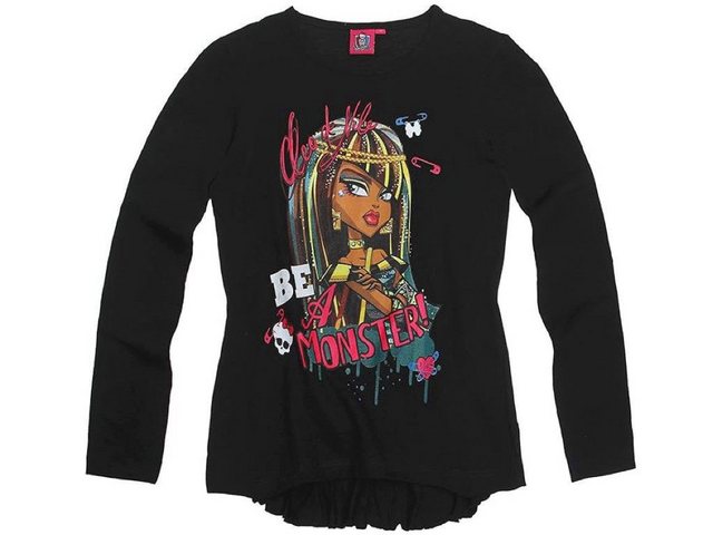 Monster High Langarmshirt in verschiedenen Farben und Größen günstig online kaufen