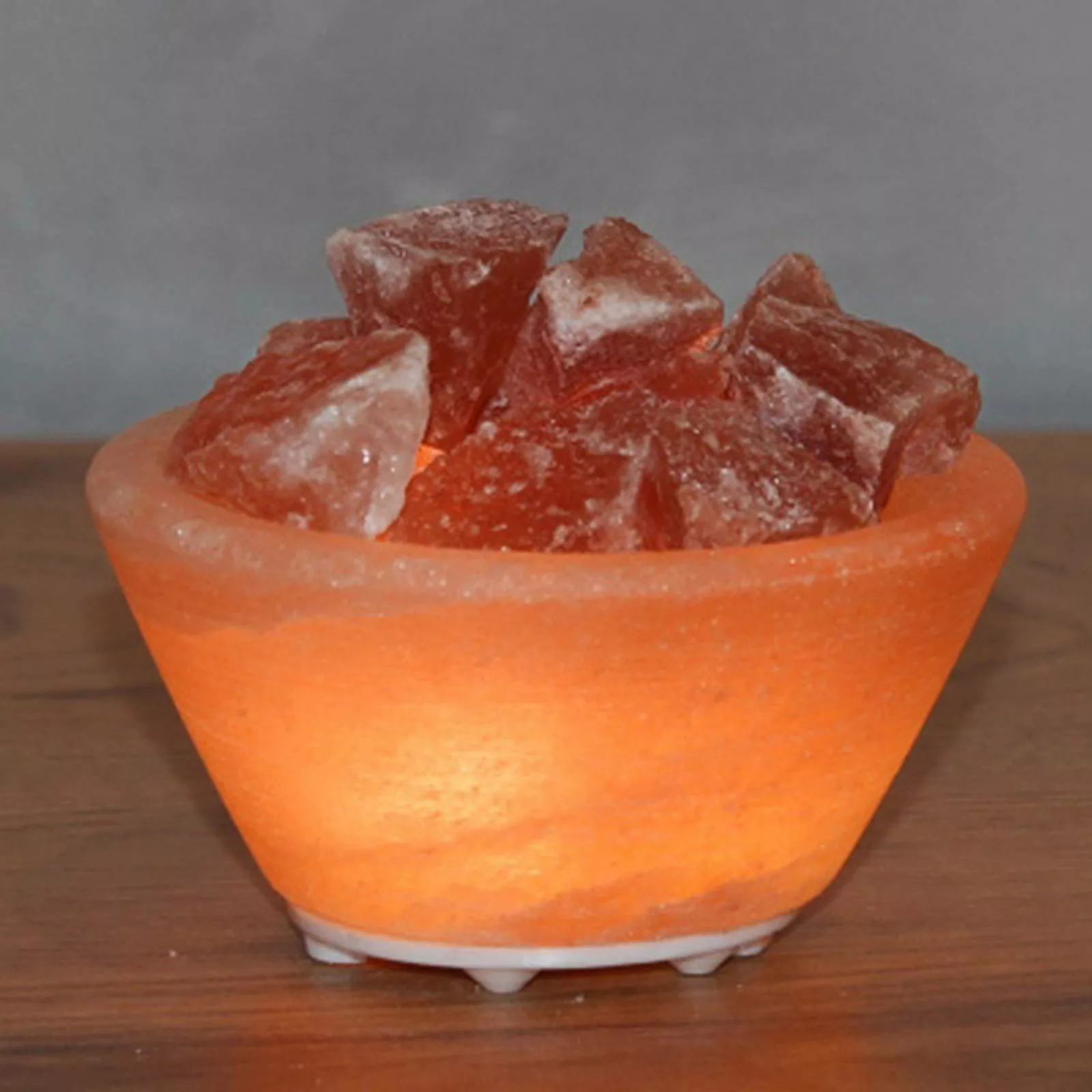 HIMALAYA SALT DREAMS Salzkristall-Tischlampe »Petite«, Handgefertigt aus Sa günstig online kaufen