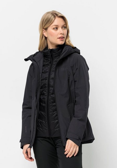 Jack Wolfskin 3-in-1-Funktionsjacke FELDBERG 3IN1 JKT W (2 teilig) günstig online kaufen