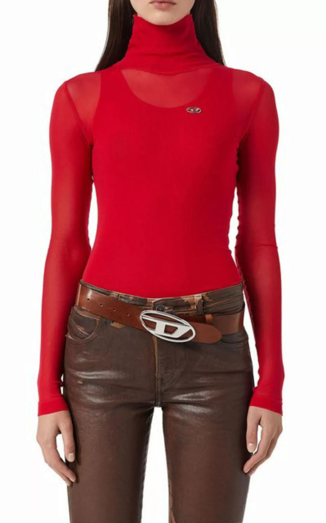 Diesel Rollkragenpullover Diesel "T-Jurl Maglietta" Damen Pullover Rollkrag günstig online kaufen