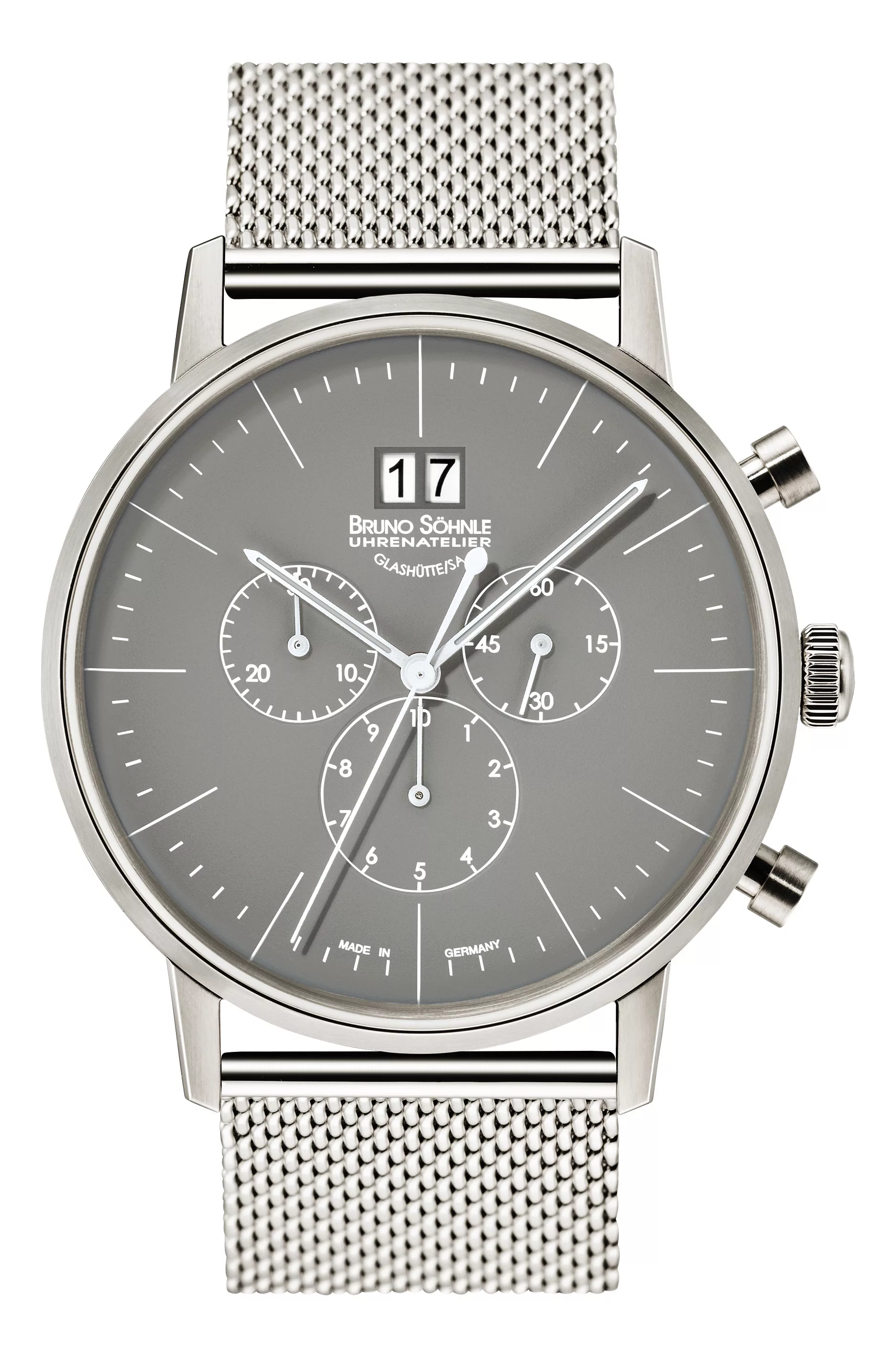 Bruno Soehnle Stuttgart Chrono big 17-13177-840 Herrenchronograph günstig online kaufen