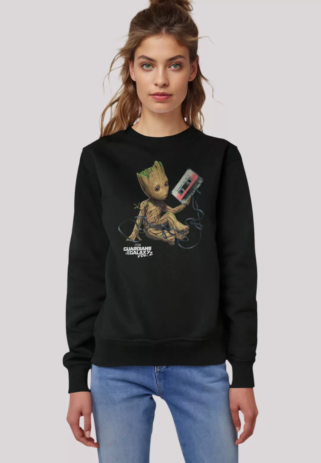 F4NT4STIC Sweatshirt "Marvel Guardians Of The Galaxy Vol2 Groot Tape", Prem günstig online kaufen