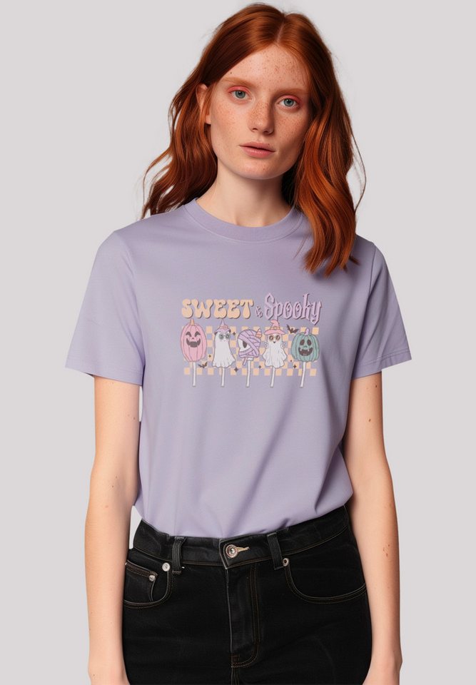 F4NT4STIC T-Shirt Retro Halloween Sweet & Spooky Premium Qualität, Hallowee günstig online kaufen