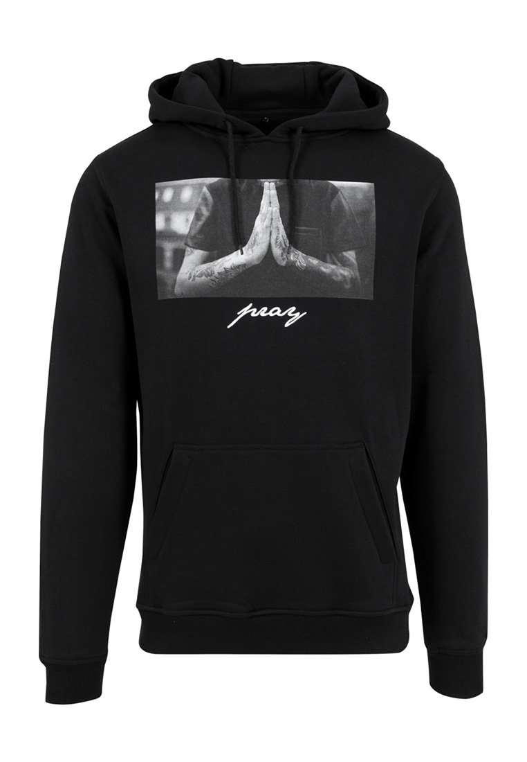 Mister Tee Pray Hoody MT275 black günstig online kaufen