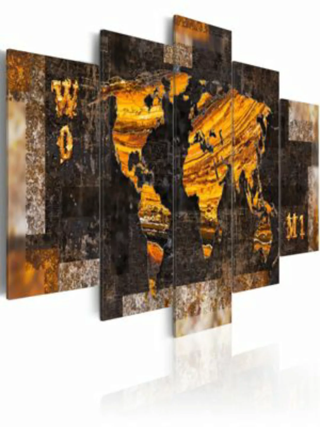 artgeist Wandbild Goldener Pfad mehrfarbig Gr. 200 x 100 günstig online kaufen
