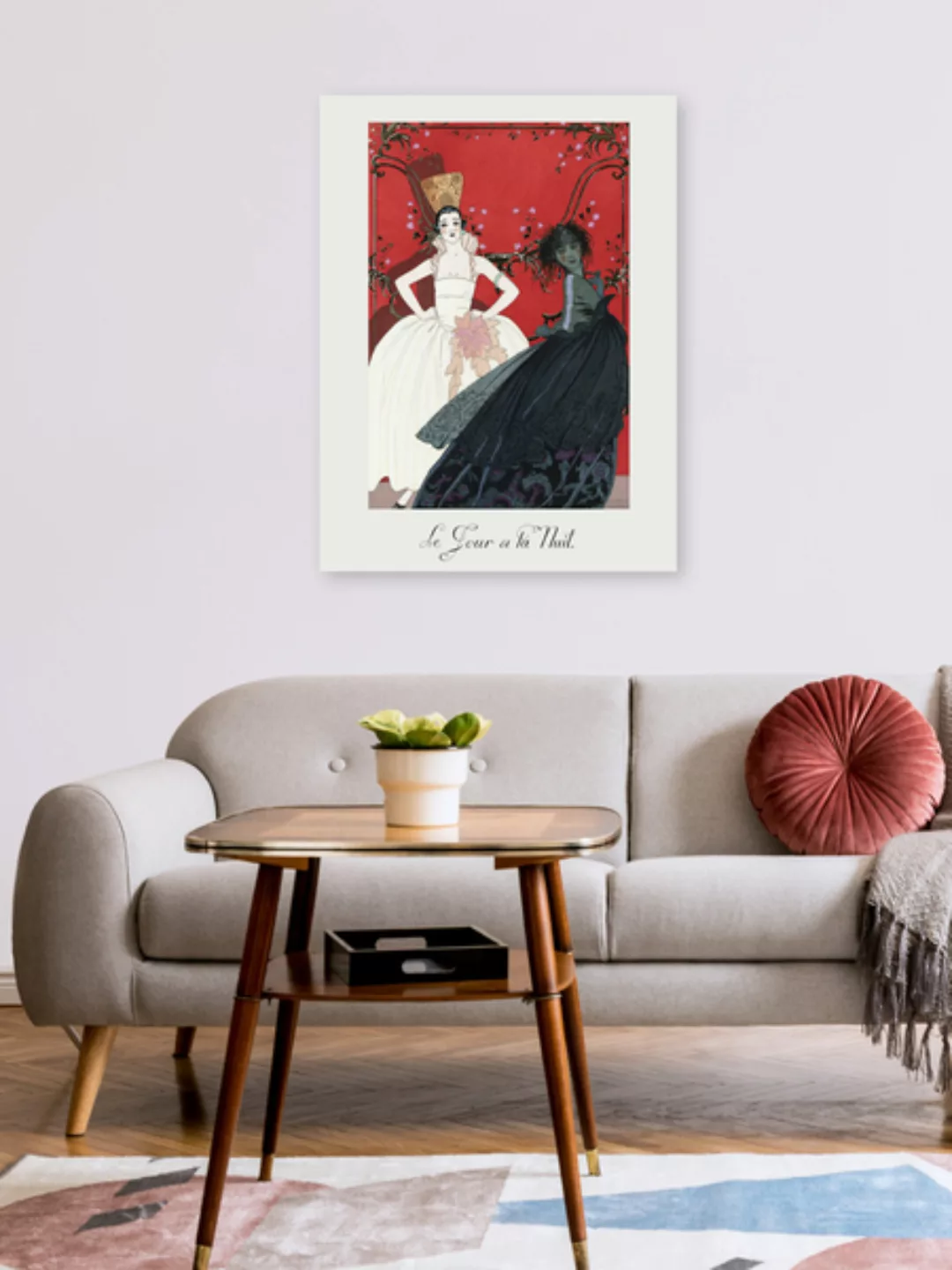 Poster / Leinwandbild - Le Jour Et La Nuit günstig online kaufen