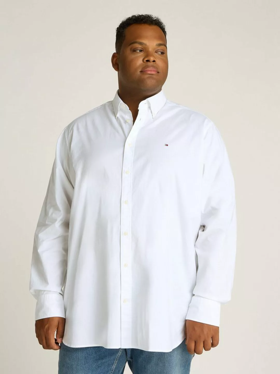 Tommy Hilfiger Big & Tall Langarmhemd BT - CORE FLEX POPLIN RF SHIRT günstig online kaufen