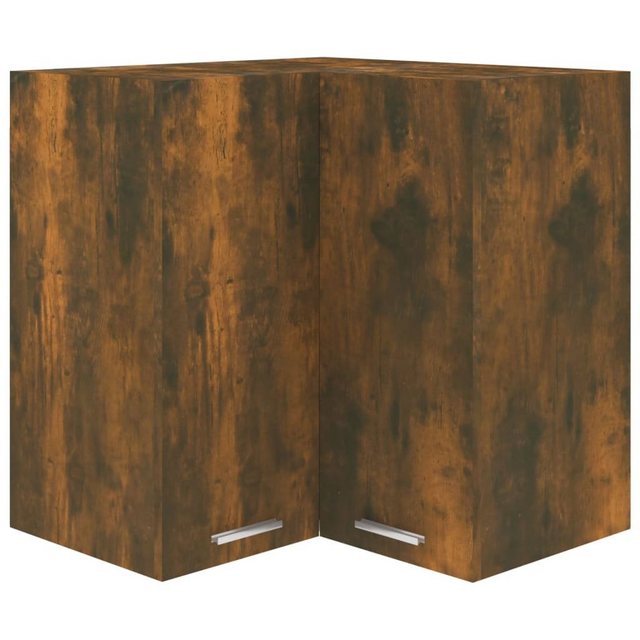 vidaXL Hängeschrank Eck-Hängeschrank Räuchereiche 57x57x60 cm Spanplatte günstig online kaufen