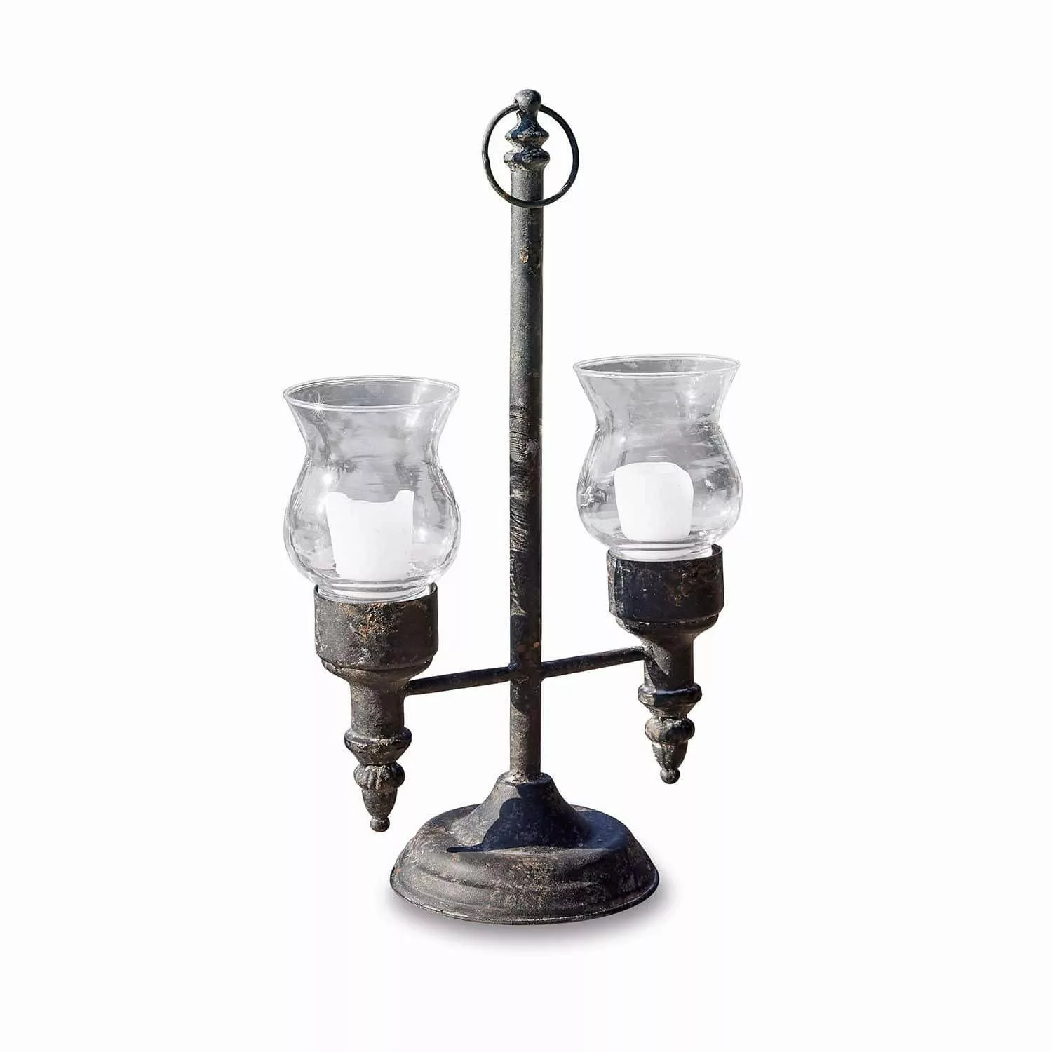 Mirabeau Windlicht Windlicht Oiusseau antikschwarz günstig online kaufen