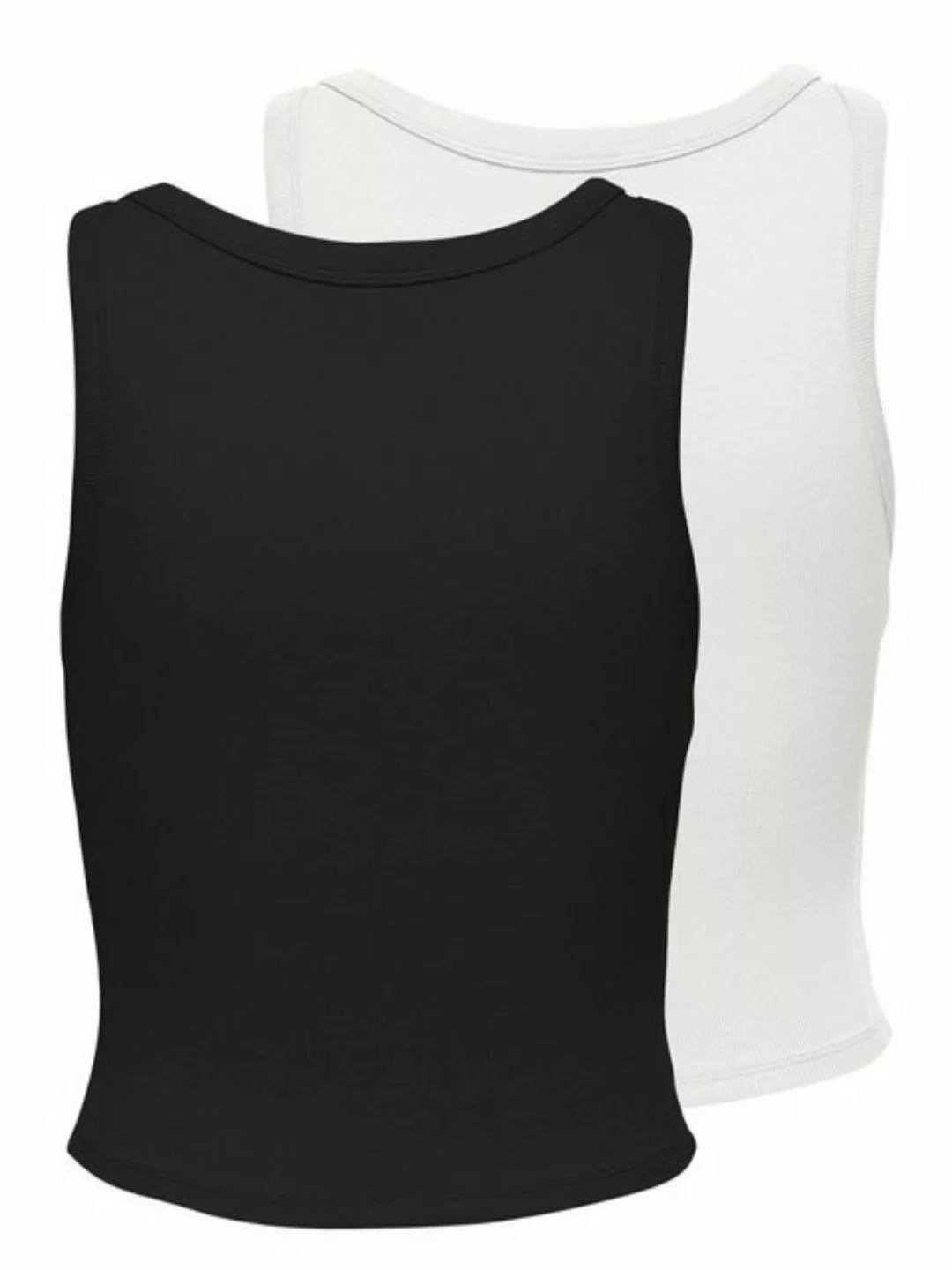 ONLY Tanktop ONLEASY S/L TANK TOP JRS 2 PACK (Set, 2-tlg) günstig online kaufen