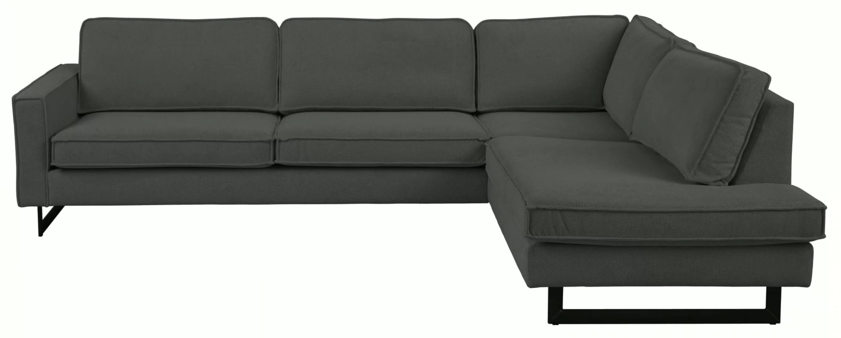 Places of Style Ecksofa "Pinto, 290 cm, Ottomane links / rechts", Cord, Fei günstig online kaufen