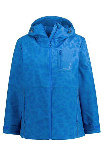 Ulla Popken Softshelljacke HYPRAR Softshelljacke Leomuster wasserabweisend günstig online kaufen