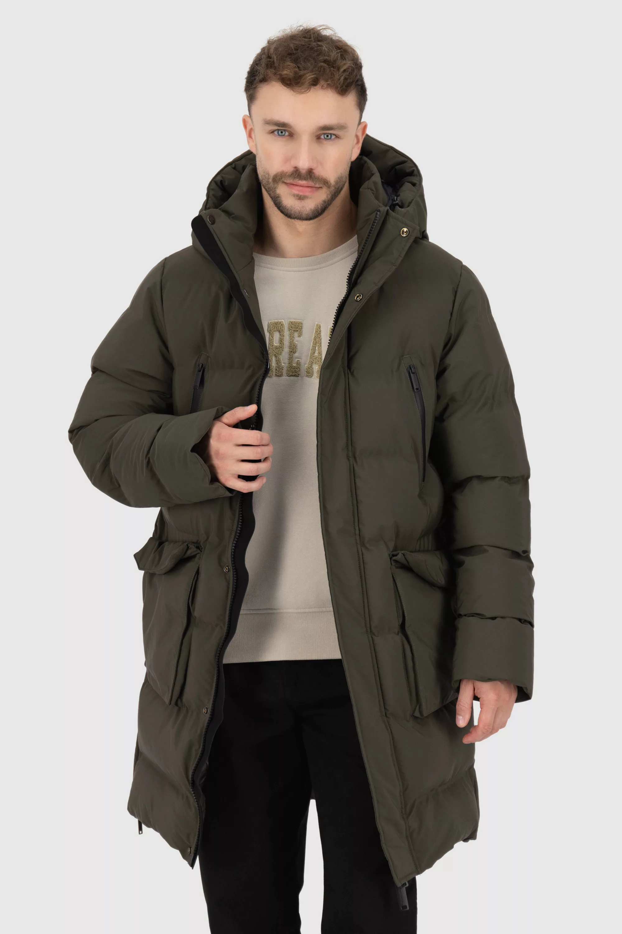 Alife & Kickin Winterjacke "Herren SaulAK A", mit Kapuze, gefütterte Jacke günstig online kaufen