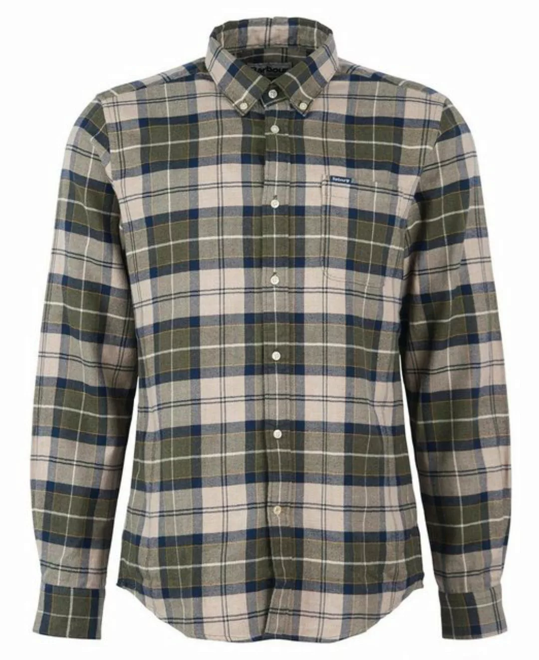 Barbour Langarmhemd Herren Freizeithemd KYE TAI Tailored Fit (1-tlg) günstig online kaufen