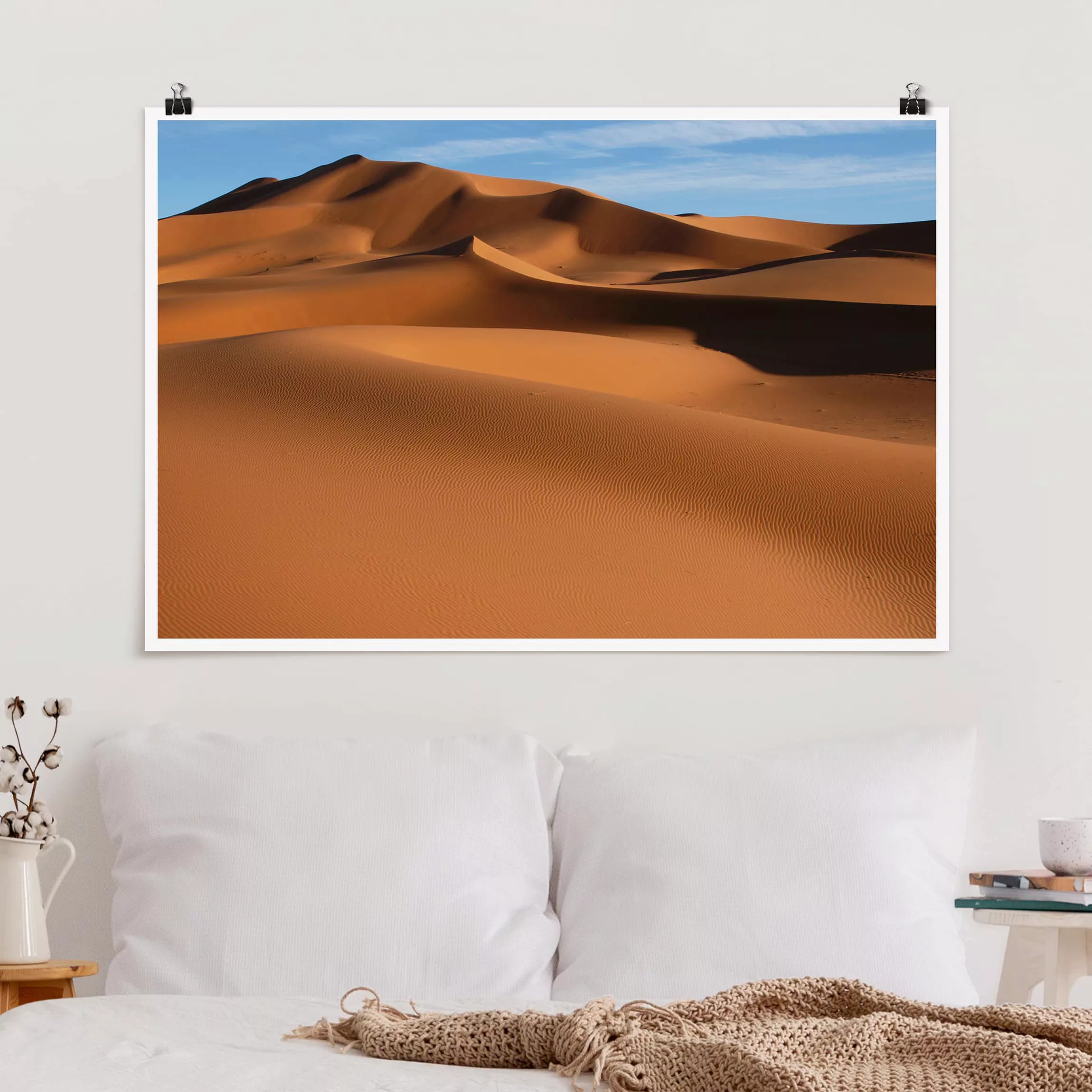 Poster Natur & Landschaft - Querformat Desert Dunes günstig online kaufen