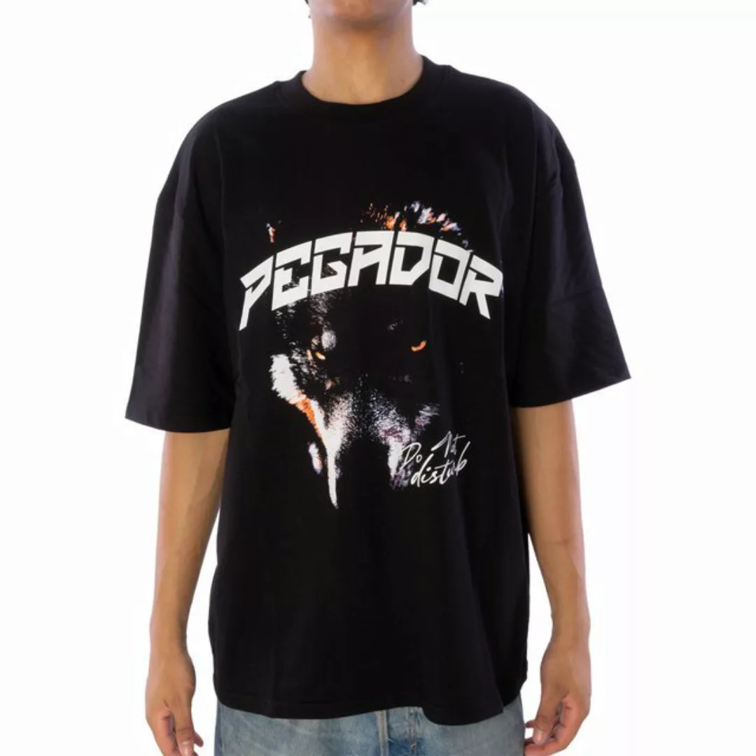 Pegador T-Shirt Pegador Donora Oversized T-Shirt Herrren Shirt schwarz (1-t günstig online kaufen