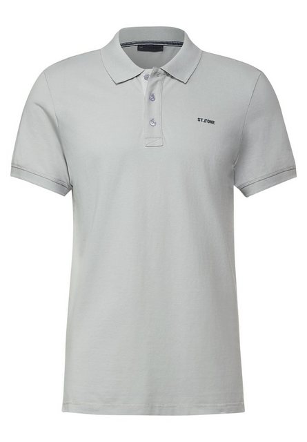 STREET ONE MEN Poloshirt in Unifarbe günstig online kaufen