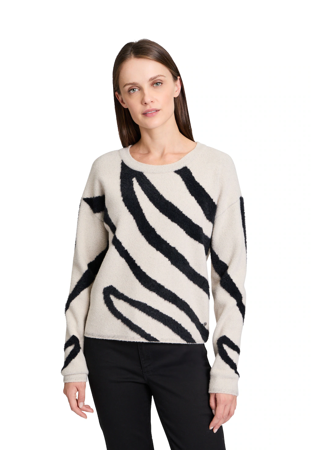 Betty&Co Strickpullover "Betty & Co Strickpullover mit Jacquard", Jacquard günstig online kaufen