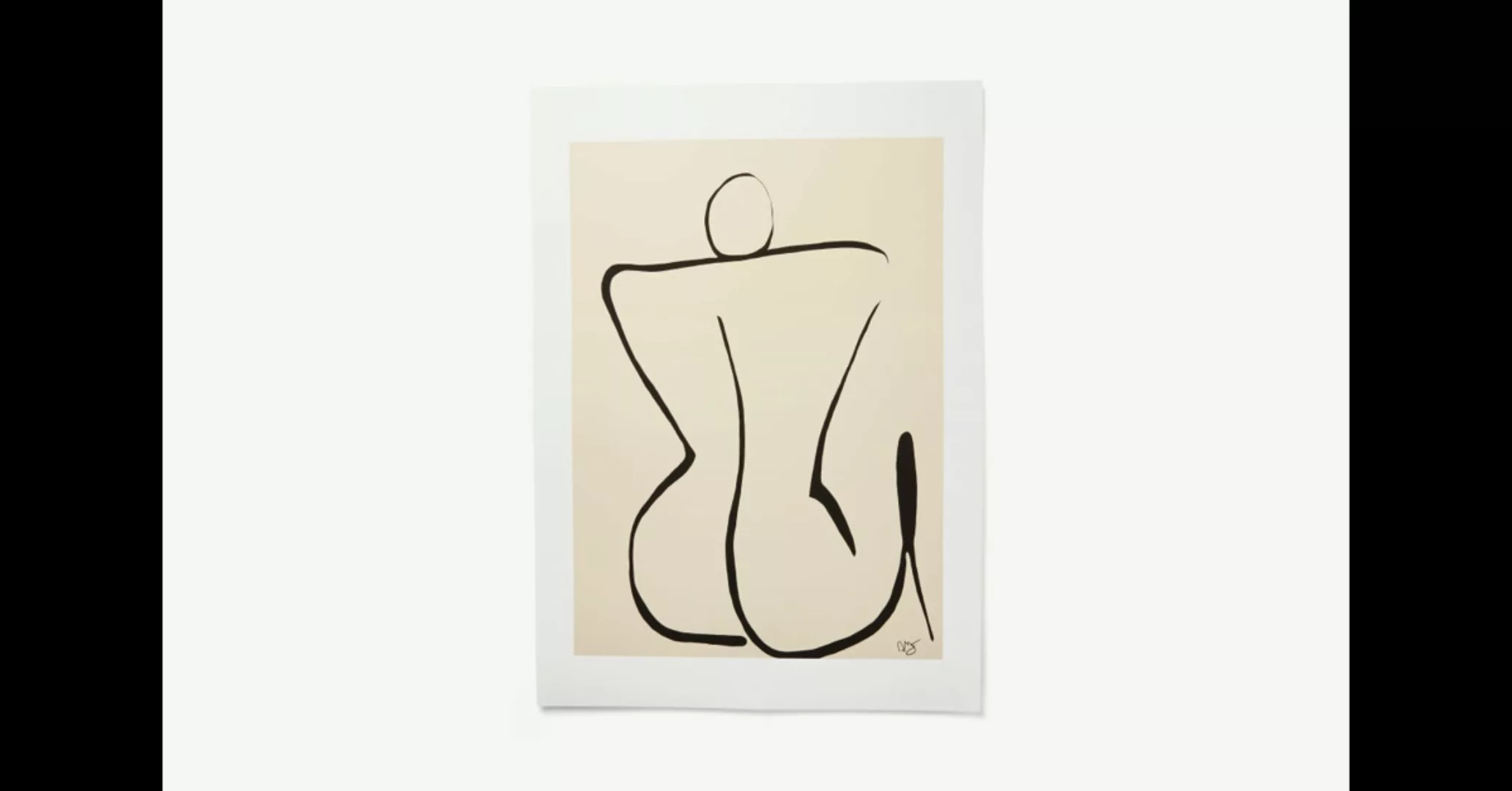 Silhouette von Anna Moerner (100 x 70 cm) - MADE.com günstig online kaufen
