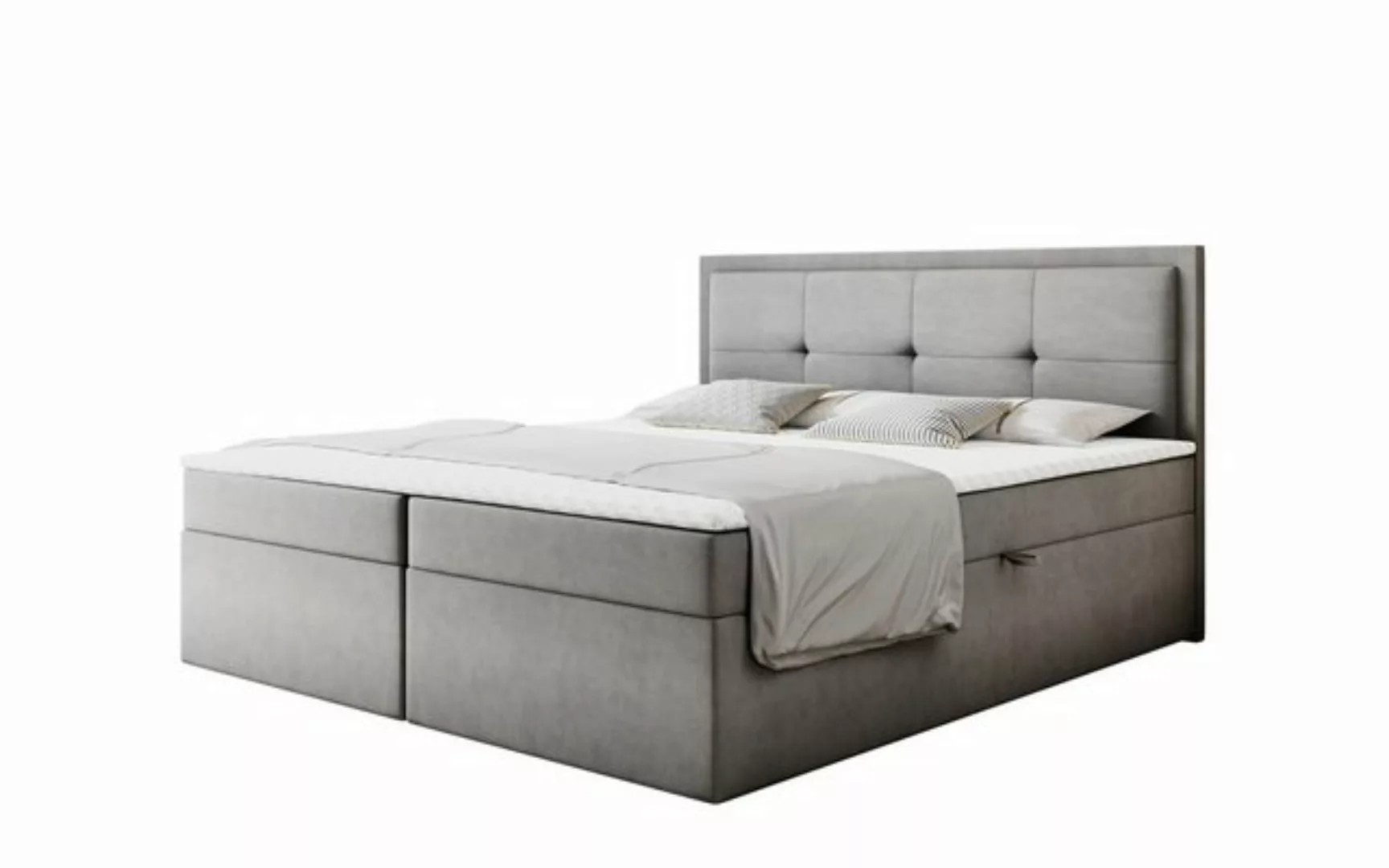 Labett Boxspringbett Schlafzimmerbett CLARA 140x220 160x220 180x220 - Überl günstig online kaufen