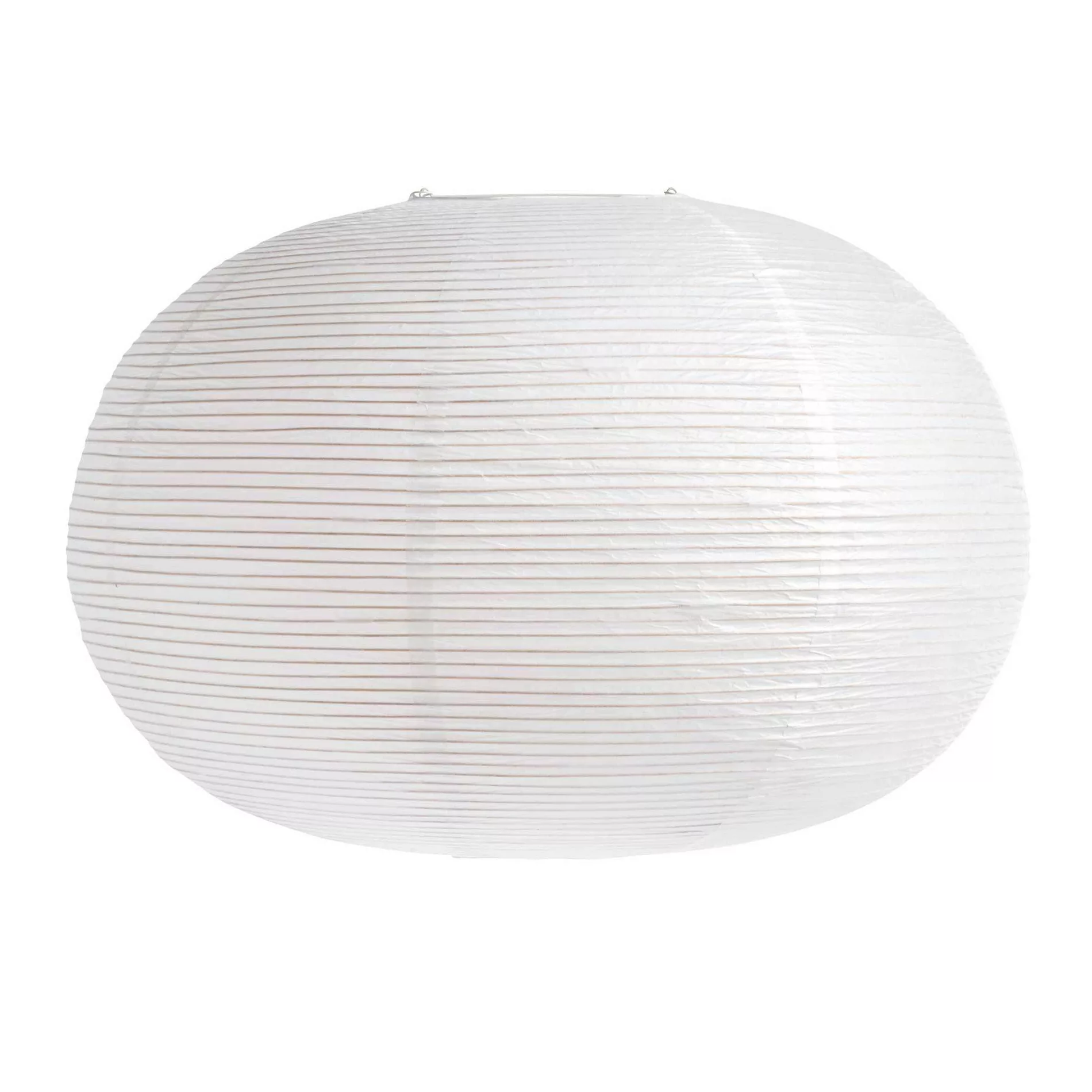 HAY - Rice Paper Shade Lampenschirm Ellipse - klassisches weiß/Papier/Eisen günstig online kaufen