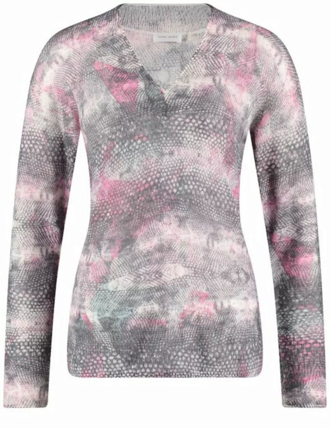 GERRY WEBER Sweatshirt Rollkragenpullover mit Zopfmuster günstig online kaufen