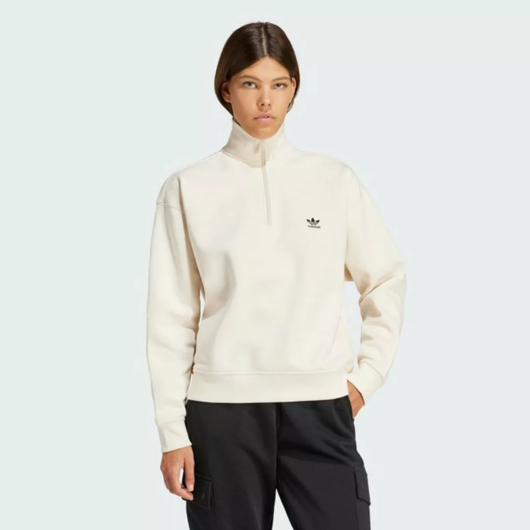 adidas Originals Sweatshirt ESSENTIALS 1/2 ZIP SWEATSHIRT günstig online kaufen