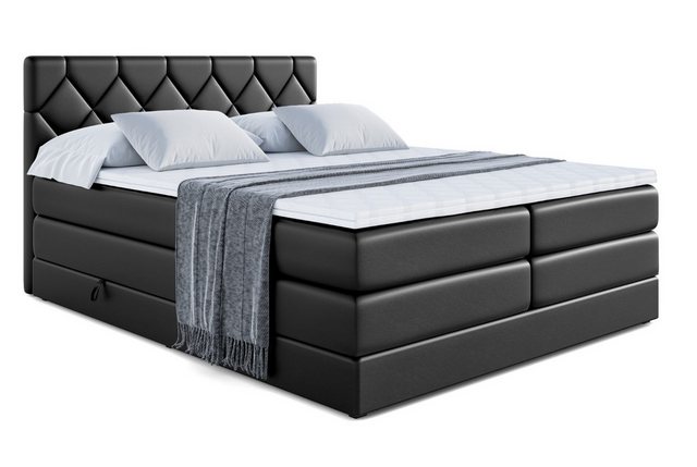 ALTDECOR Boxspringbett CATOR KING (Multipocket-Matratze H4 und H3 Matratze günstig online kaufen