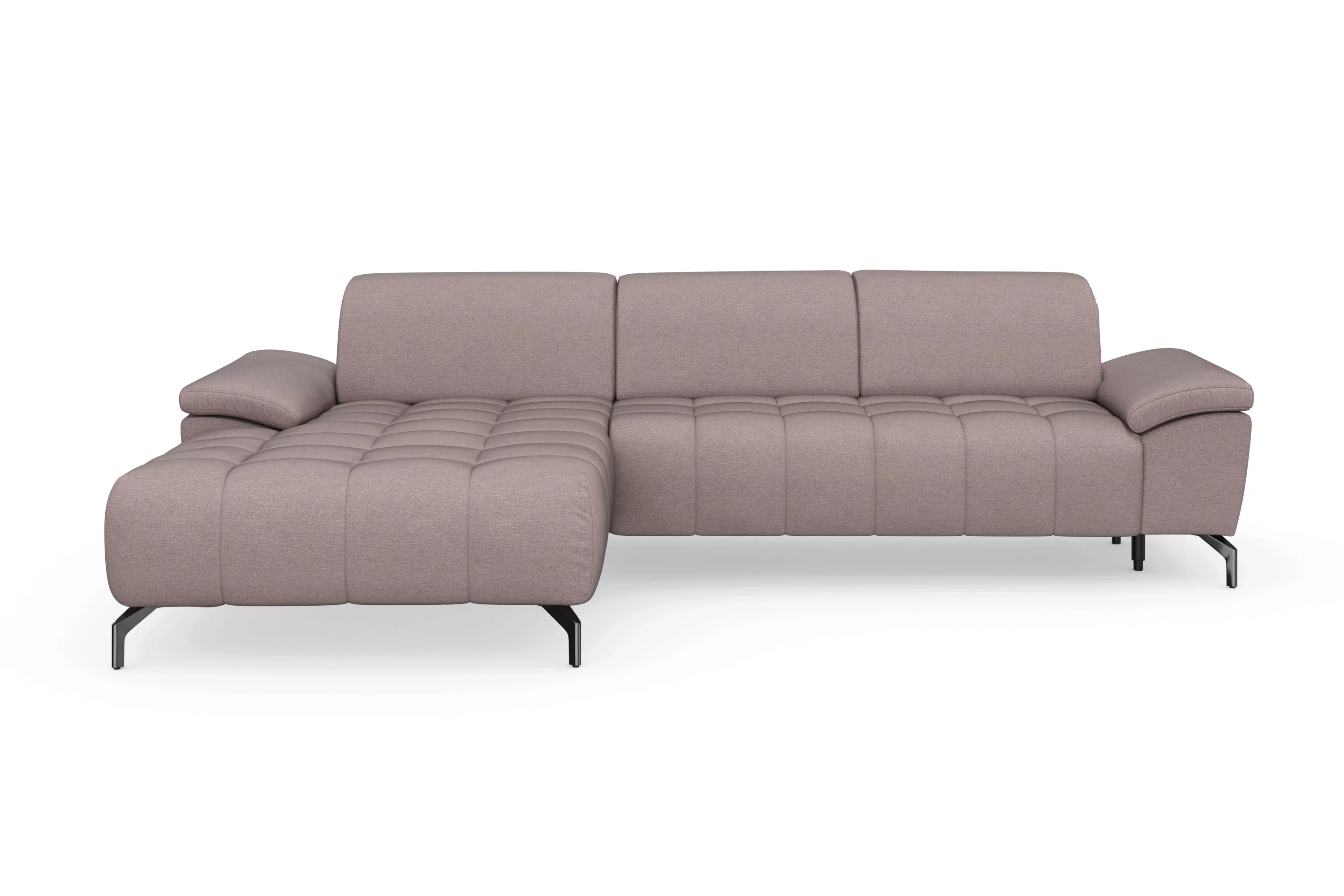 sit&more Ecksofa "Cool L-Form", wahlweise mit Kopfteilverstellung und Vorzi günstig online kaufen