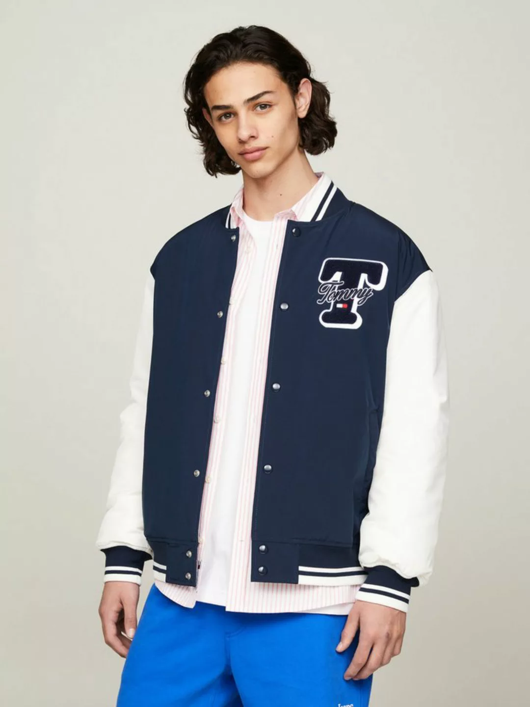 Tommy Jeans Collegejacke TJM COLORBLOCK VARSITY JACKET günstig online kaufen