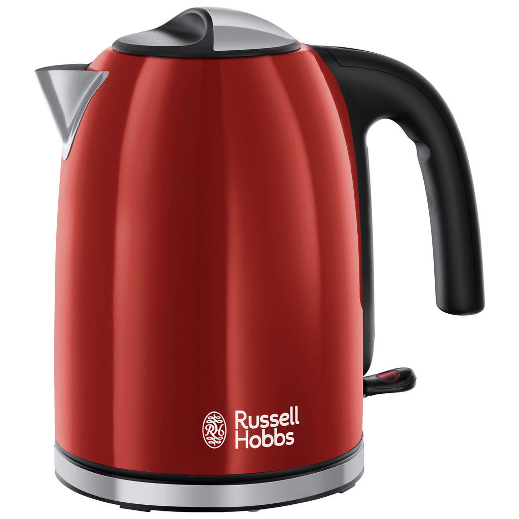 RUSSELL HOBBS Wasserkocher »20412-70 WK Colours Plus+ Flame Red«, 1,7 l, 24 günstig online kaufen