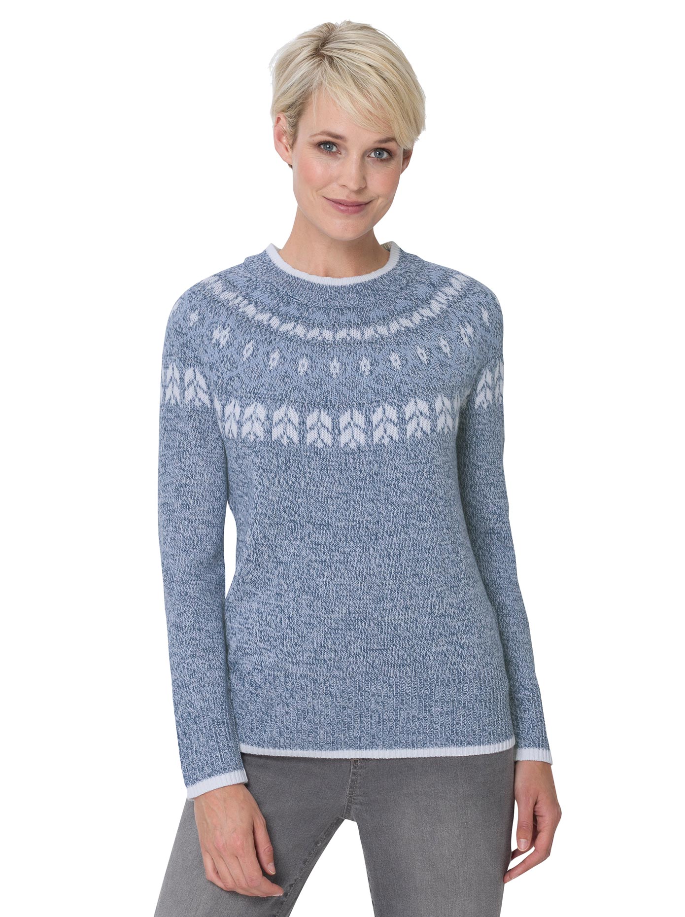 Classic Basics Norwegerpullover "Langarm-Pullover" günstig online kaufen