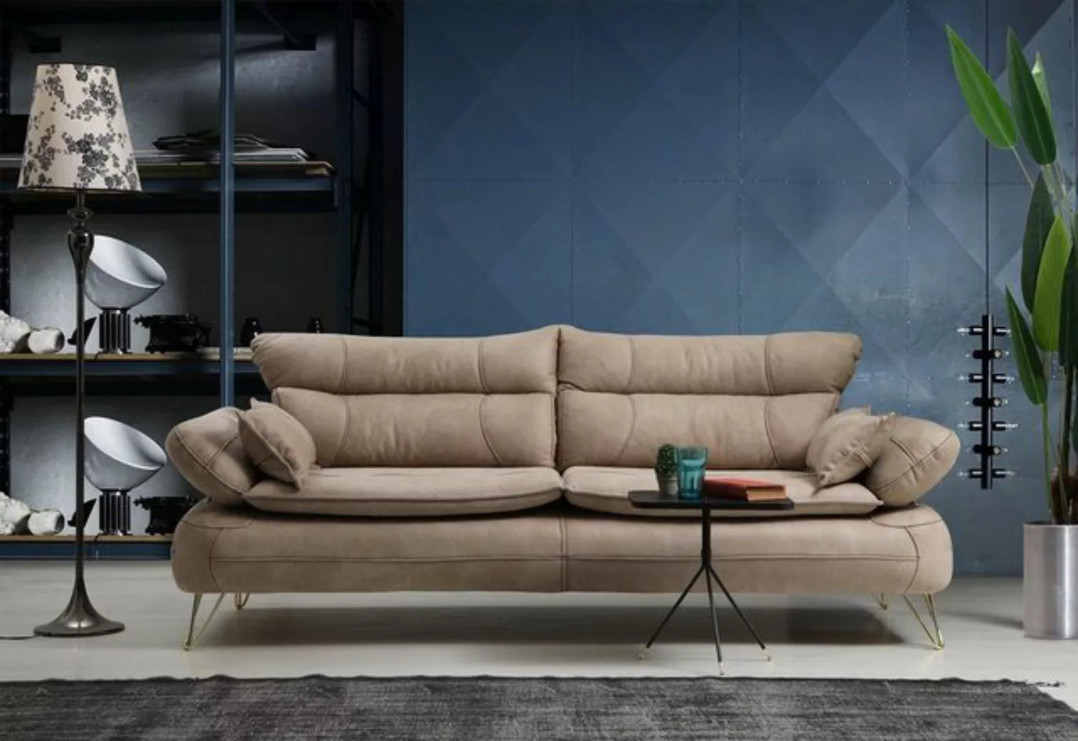 JVmoebel Sofa xxl Dreisitzer Sofa big Wohnzimmer Couch Sofas Möbel günstig online kaufen