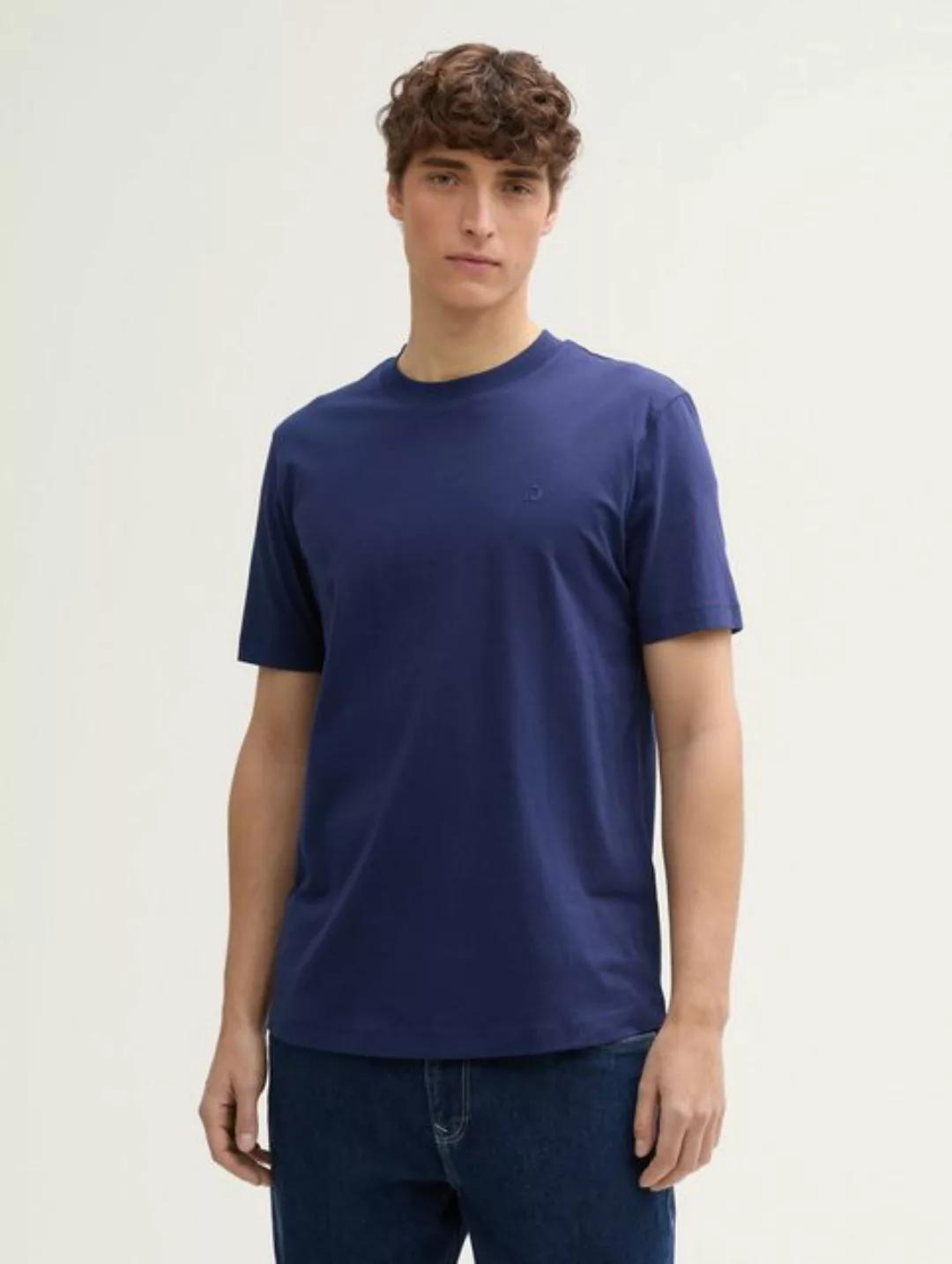 TOM TAILOR Denim T-Shirt Basic T-Shirt günstig online kaufen