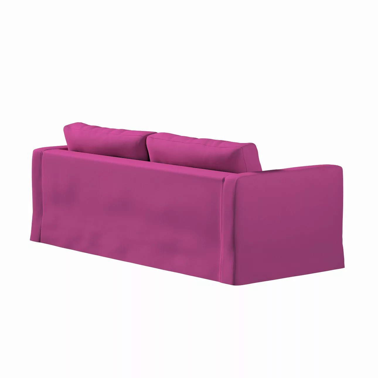 Bezug für Karlstad 3-Sitzer Sofa nicht ausklappbar, lang, amarant, Bezug fü günstig online kaufen