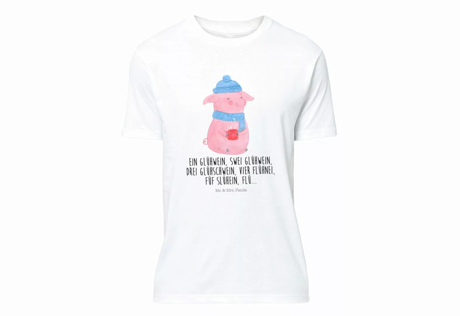 Mr. & Mrs. Panda T-Shirt Lallelndes Glühschwein - Weiß - Geschenk, Lustiges günstig online kaufen