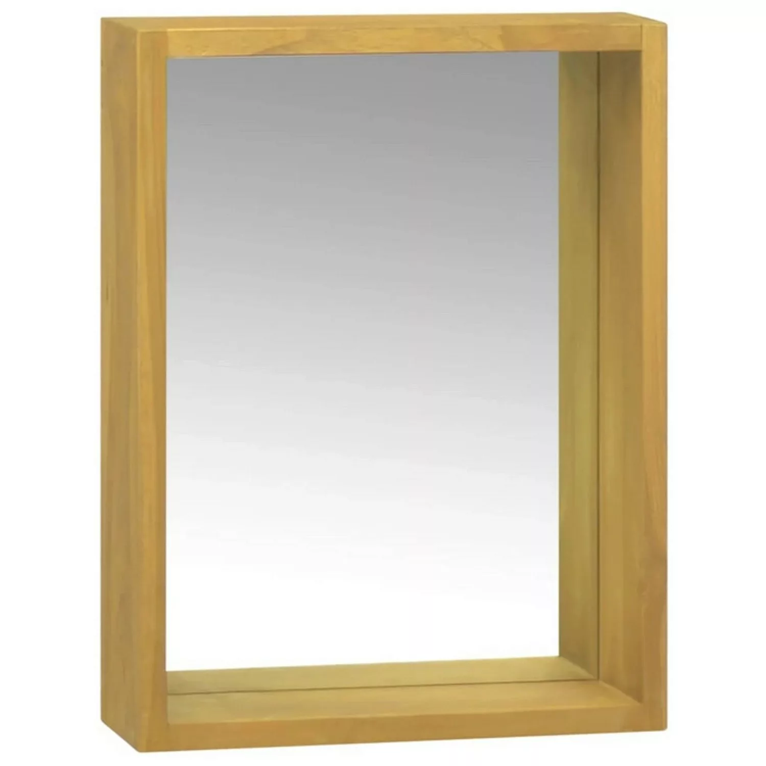 vidaXL Spiegelschrank 30x10x40 cm Massivholz Teak Modell 4 günstig online kaufen