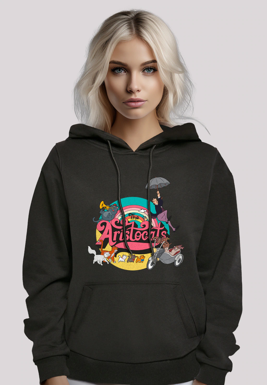 F4NT4STIC Kapuzenpullover "Disney Aristocats Rainbow Fun", Premium Qualität günstig online kaufen