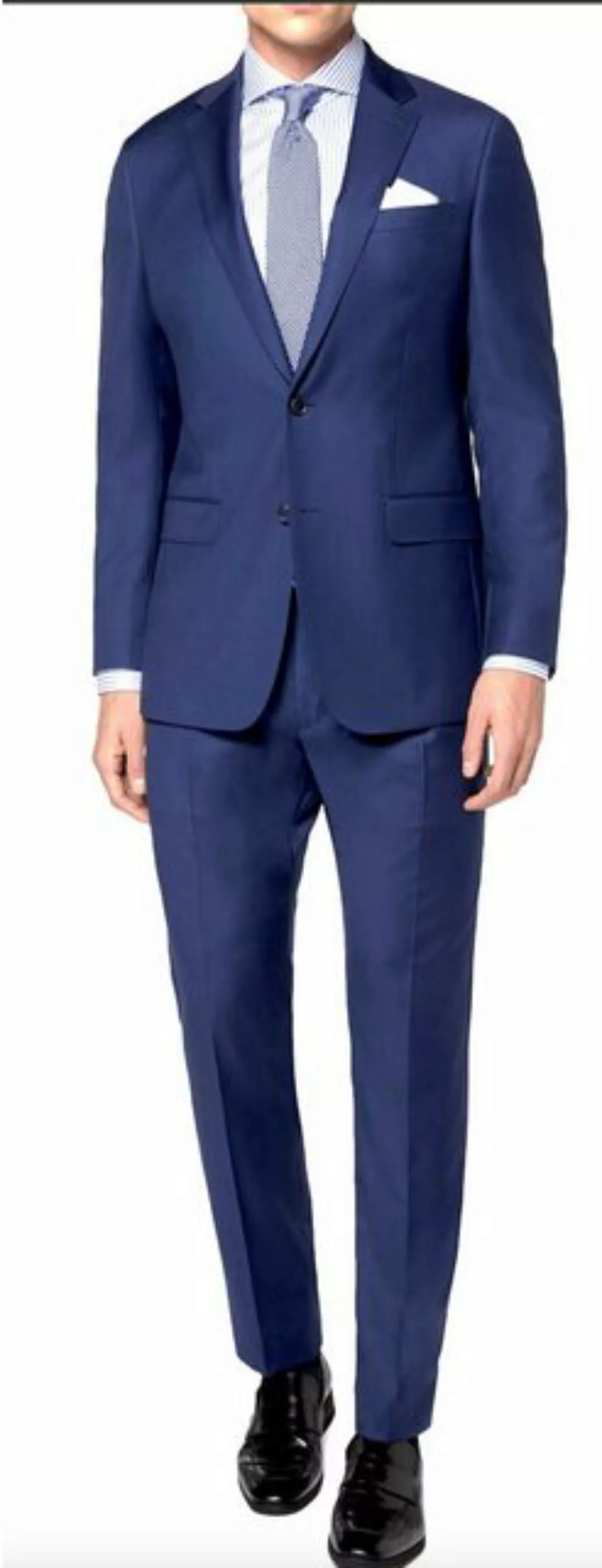 Keskin Collection Anzug Royalblau Keskin Collection leichter Herren Anzug R günstig online kaufen