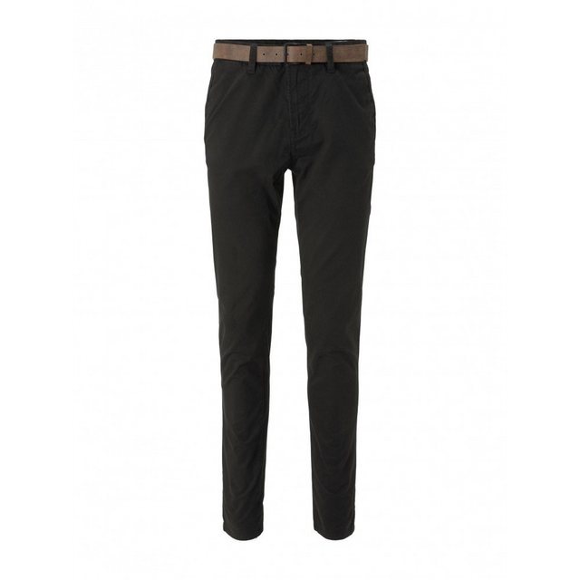 TOM TAILOR Chinos schwarz regular (1-tlg., pflegeleicht) günstig online kaufen