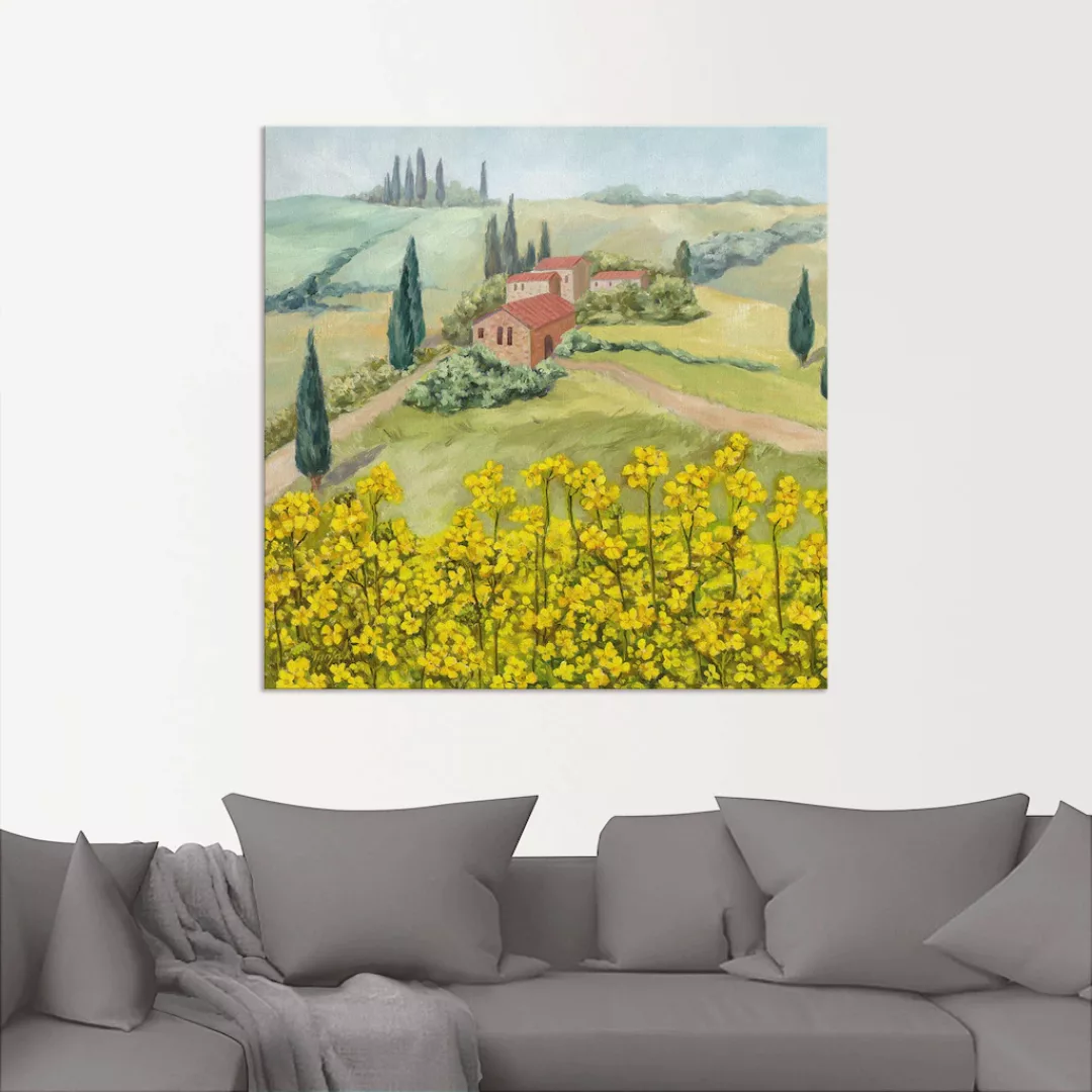 Artland Wandbild "Rapsfeld", Europa, (1 St.), als Alubild, Outdoorbild, Lei günstig online kaufen