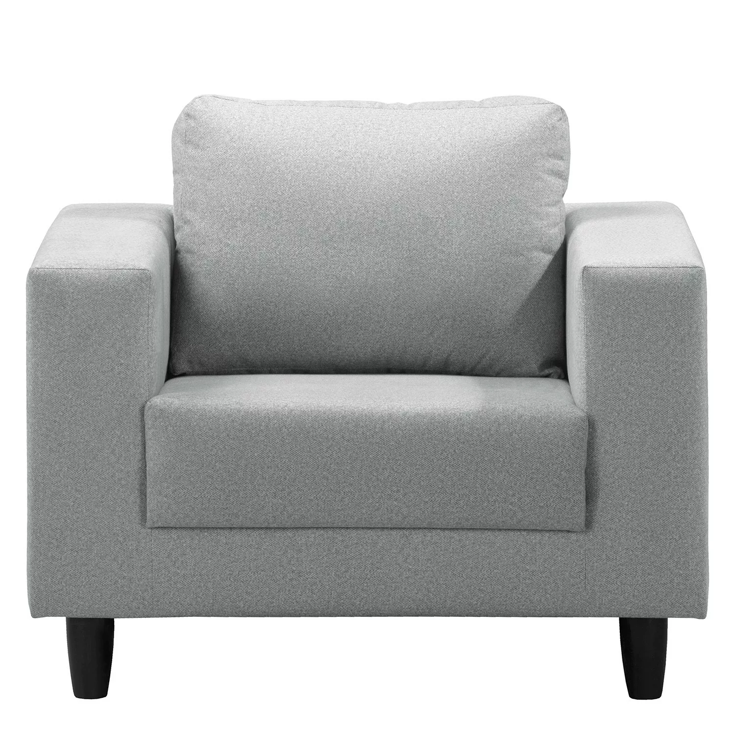 home24 Mørteens Sessel Bexwell II Hellgrau 100% Polyester 90x80x75 cm (BxHx günstig online kaufen