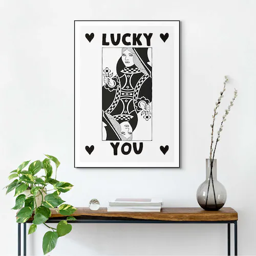 Reinders! Bild mit Rahmen »Lucky You« günstig online kaufen