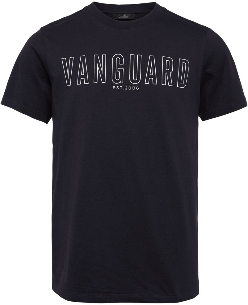 Vanguard Jersey T-Shirt Dunkelblau - Größe M günstig online kaufen