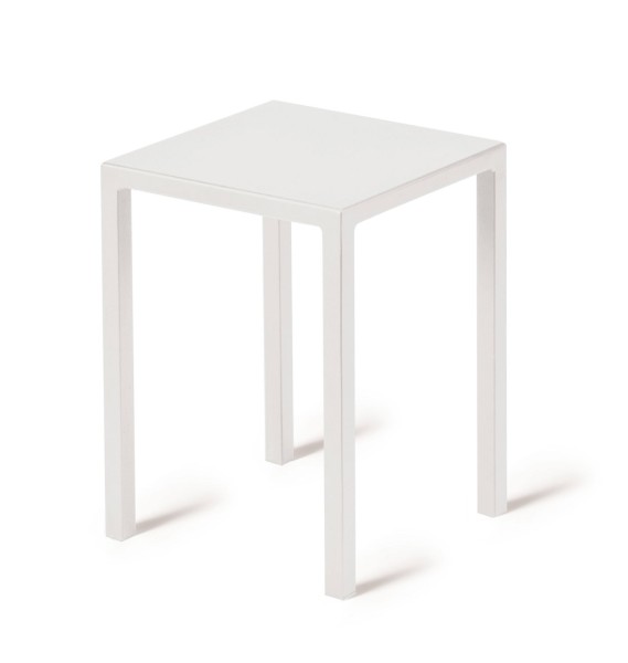 Hocker Quatris 32x32x45 cm weiß günstig online kaufen