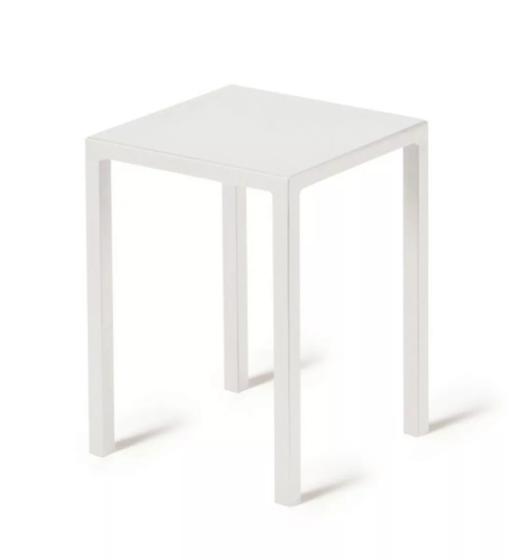 Hocker Quatris 32x32x45 cm weiß günstig online kaufen